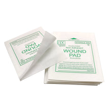Load image into Gallery viewer, 50/100pcs Sterile Non-woven Gauze Pad Wound Care Supplies Gauze Pad Cotton First Aid Waterproof Wound Dressing