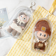 Load image into Gallery viewer, 1Pc Mystery Box Storage Case Anime Ornaments Mystery Box Organizer Box Square Plush Dolls Display Bag With Keychain