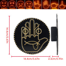 Load image into Gallery viewer, LED Car Finger Expression Light with Remote Control Lighting Gesture Light Road Rage Middle Finger Gesture Palm Light Accessories
