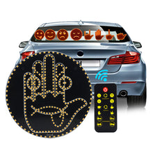 Load image into Gallery viewer, LED Car Finger Expression Light with Remote Control Lighting Gesture Light Road Rage Middle Finger Gesture Palm Light Accessories
