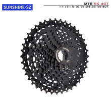 Load image into Gallery viewer, MTB Bike Road Bicycle Freewheel 11V 12V 42/46/50T 52T for M5100 M6100 M7100 HG Hub SUNSHINE Black Cassette 8S 9S 10S 11S 12S