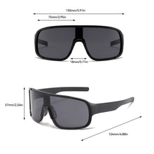 Load image into Gallery viewer, UV400 Large Frame Sunshade Sunglasses Outdoor Cycling Skiing Windproof Dust-Proof Sports Goggles