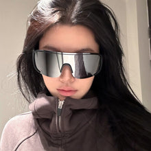 Load image into Gallery viewer, UV400 Large Frame Sunshade Sunglasses Outdoor Cycling Skiing Windproof Dust-Proof Sports Goggles
