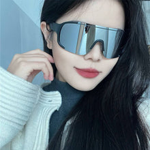 Load image into Gallery viewer, UV400 Large Frame Sunshade Sunglasses Outdoor Cycling Skiing Windproof Dust-Proof Sports Goggles