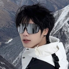 Load image into Gallery viewer, UV400 Large Frame Sunshade Sunglasses Outdoor Cycling Skiing Windproof Dust-Proof Sports Goggles