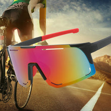 Load image into Gallery viewer, Outdoor Cycling UV Protection Large Frame Gradual Change Sunglasses Windproof Dust Prevention Skiing Mountaineering Goggles