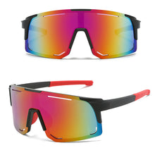 Load image into Gallery viewer, Outdoor Cycling UV Protection Large Frame Gradual Change Sunglasses Windproof Dust Prevention Skiing Mountaineering Goggles
