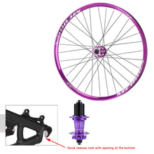 Load image into Gallery viewer, TANKE 120 Click Hub 6 Bearing MTB Mountain Bike Hub Front Rear Thru HG 28 32 36 Holes Disc Brake Bicycle Hubs 8 9 10 11 12 Speed