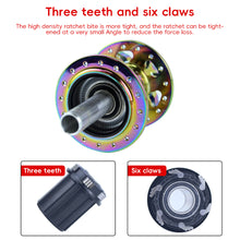 Load image into Gallery viewer, TANKE 120 Click Hub 6 Bearing MTB Mountain Bike Hub Front Rear Thru HG 28 32 36 Holes Disc Brake Bicycle Hubs 8 9 10 11 12 Speed