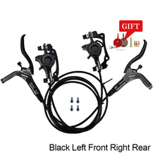 Load image into Gallery viewer, MTB Bike Hydraulic Disc Brake Set Rotors Oil Calliper Plate Front Rear Mountain Bicycle Clamp 22.2mm Handle A Pillar For TANKE TB300