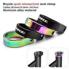 Load image into Gallery viewer, Ultralight Aluminum Alloy MTB Road Bike Quick Release Bicycle Seat Post Clamp Mountain Bicycle Seatpost Cycling Parts 28.6 31.8 34.9mm