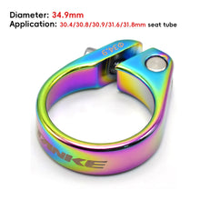 Load image into Gallery viewer, Ultralight Aluminum Alloy MTB Road Bike Quick Release Bicycle Seat Post Clamp Mountain Bicycle Seatpost Cycling Parts 28.6 31.8 34.9mm