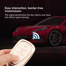 Load image into Gallery viewer, TPU Car Key Case Cover Shell For Chevrolet Malibu Blazer Traverse Seeker Onix Equino Volt Bolt Trax Orlando Cruze Spark Sonic Camaro