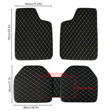 Load image into Gallery viewer, 5Pcs/Set Universal Car Interior Floor Mats Waterproof Leather Auto Foot Pad Protector Automobile Interior Carpet Accessories