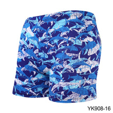 Load image into Gallery viewer, Men's Colorful Print Quick Dry Swimwear Men Trunks Swim Shorts Slim Fit Swimming Trunks for Beach Surf Beachwear