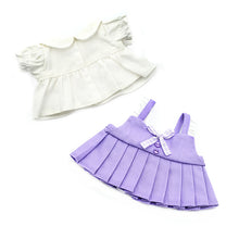 Load image into Gallery viewer, 20CM Cotton Doll Rompers Cartoon Plush Doll Replacement Outfit Dress Playing House Accessories Mini Clothes
