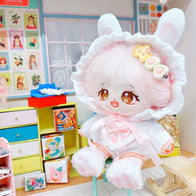 Load image into Gallery viewer, 20CM Cotton Doll Rompers Cartoon Plush Doll Replacement Outfit Dress Playing House Accessories Mini Clothes