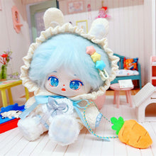 Load image into Gallery viewer, 20CM Cotton Doll Rompers Cartoon Plush Doll Replacement Outfit Dress Playing House Accessories Mini Clothes