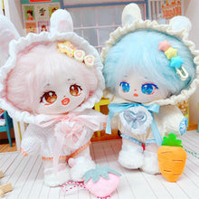Load image into Gallery viewer, 20CM Cotton Doll Rompers Cartoon Plush Doll Replacement Outfit Dress Playing House Accessories Mini Clothes