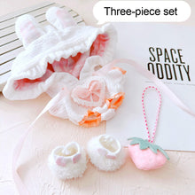 Load image into Gallery viewer, 20CM Cotton Doll Rompers Cartoon Plush Doll Replacement Outfit Dress Playing House Accessories Mini Clothes