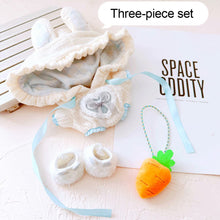 Load image into Gallery viewer, 20CM Cotton Doll Rompers Cartoon Plush Doll Replacement Outfit Dress Playing House Accessories Mini Clothes
