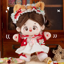 Load image into Gallery viewer, 20CM Cotton Doll Rompers Cartoon Plush Doll Replacement Outfit Lolita Dress Playing House Accessories Mini Clothes