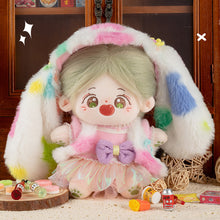 Load image into Gallery viewer, 20CM Cotton Doll Rompers Cartoon Plush Doll Replacement Outfit Lolita Dress Playing House Accessories Mini Clothes