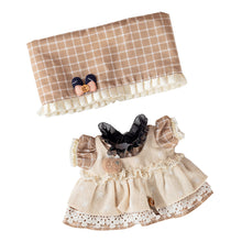 Load image into Gallery viewer, 20CM Cotton Doll Rompers Cartoon Plush Doll Replacement Outfit Lolita Dress Playing House Accessories Mini Clothes