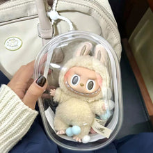 Load image into Gallery viewer, 1Pc Mystery Box Storage Case Anime Ornaments Mystery Box Organizer Box Square Plush Dolls Display Bag With Keychain
