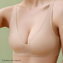 Load image into Gallery viewer, Seamless Bras Women Sexy Deep V Brassier Top Female Wire Free Thin Pad Bralette Ladies Comfortable Soft Underwear Invisible Lingerie Intimate