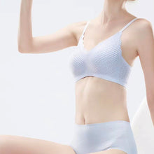 Load image into Gallery viewer, Lace Seamless Bra Women Small Chest Brassier Tops Gather Push Up Simple Wireless Bralette Female Comfortable Underwear 2024 New Sexy One-Piece Lingerie