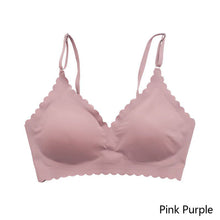 Load image into Gallery viewer, Seamless Bra For Women Plus-size Brassiere Top U-shaped no buckle Bralette Comfy Tops Sexy Lingerie Wire Free Ultra-thin Underwear
