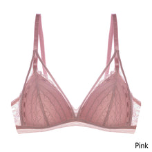 Load image into Gallery viewer, Sexy Floral Lace Bra for Women Deep V Underwear with Push Up Female Lingerie breathable Bralette Thin Fashion New Wireless Bras