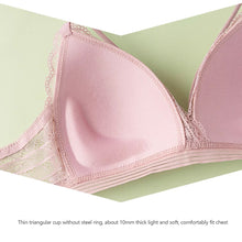 Load image into Gallery viewer, Sexy Floral Lace Bra for Women Deep V Underwear with Push Up Female Lingerie breathable Bralette Thin Fashion New Wireless Bras