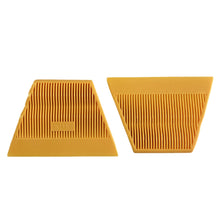 Load image into Gallery viewer, 1Pc Trapezoidal Squeegee Car Vinyl Film Wrapping Tool Scraper Window Tinting Wallpaper Installing Medium Soft Green and Hard Yellow