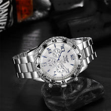 Load image into Gallery viewer, Mens Quartz Watches Casual Fashion Men's Watch Wristwatch Steel Strip Watch Gifts Luxury Men Watch Wristwatches