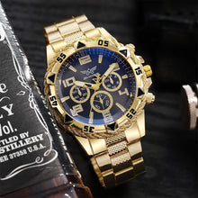 Load image into Gallery viewer, Mens Quartz Watches Casual Fashion Men's Watch Wristwatch Steel Strip Watch Gifts Luxury Men Watch Wristwatches