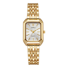 Load image into Gallery viewer, Simple Versatile Square Women's Watch with Steel Strap Retro Fashionable Quartz Watch for Women's Watch