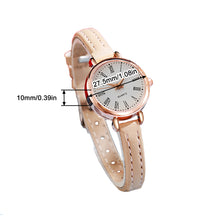 Load image into Gallery viewer, Small Simple Style Couple Women's Quartz Watch Women's Watch Simple Retro Versatile Quartz Women's Watch Wristwatches