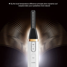 Load image into Gallery viewer, Portable USB Charging Electric Eyelash Curler Heated Three-speed Temperature Control Eyelash Curler Eyelash Tool