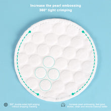 Load image into Gallery viewer, 100Pcs/pack Soft Facial Make Up Cosmetic Cotton Pads Round Makeup Nail Polish Remover Cleansing Pads Daily Removal Tool
