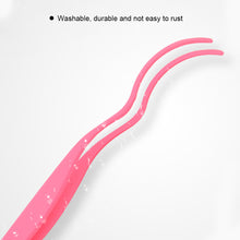 Load image into Gallery viewer, Stainless Steel Eyelash Clip Eyelash Extension Graft Eyelash Double Curved False Eyelash Clip False Eyelash Auxiliary Device