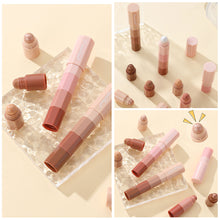 Load image into Gallery viewer, Lazy Eye Shadow Pen Waterproof Plain Makeup High Gloss Lying Silkworm Pen Pearl Four Section Eye Shadow Stick Set