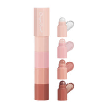 Load image into Gallery viewer, Lazy Eye Shadow Pen Waterproof Plain Makeup High Gloss Lying Silkworm Pen Pearl Four Section Eye Shadow Stick Set