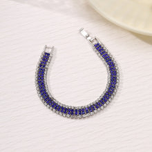 Load image into Gallery viewer, Roman Crystal Bracelet Women's Gold Simple Full Diamond Claw Chain Elegant Fashion Women Bracelet Jewelry Accessories