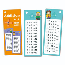 Load image into Gallery viewer, 0-12 Times 15Pcs Table Cards Division Charts Self Check Math Learning Tool Montessori Mathematical Training Teaching Aids