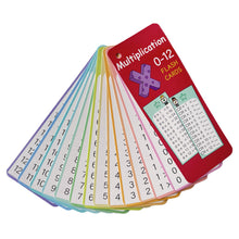 Load image into Gallery viewer, 0-12 Times 14Pcs Table Cards Multiplication Charts Self Check Math Learning Tool Montessori Mathematical Training Teaching Aids