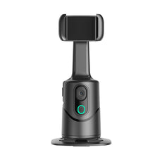 Load image into Gallery viewer, 360 Degree Rotation Auto Face Tracking Phone Holder Stand Foldable Gesture Operation for Mobile Smartphone Vlog Live Streaming