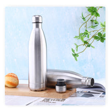 Load image into Gallery viewer, 750ml Diversion Water Bottle Portable Water Bottle Secret Stash Pill Organizer Can Safe Hiding Spot for Money Bonus Key Ring Box