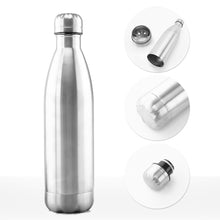 Load image into Gallery viewer, 750ml Diversion Water Bottle Portable Water Bottle Secret Stash Pill Organizer Can Safe Hiding Spot for Money Bonus Key Ring Box